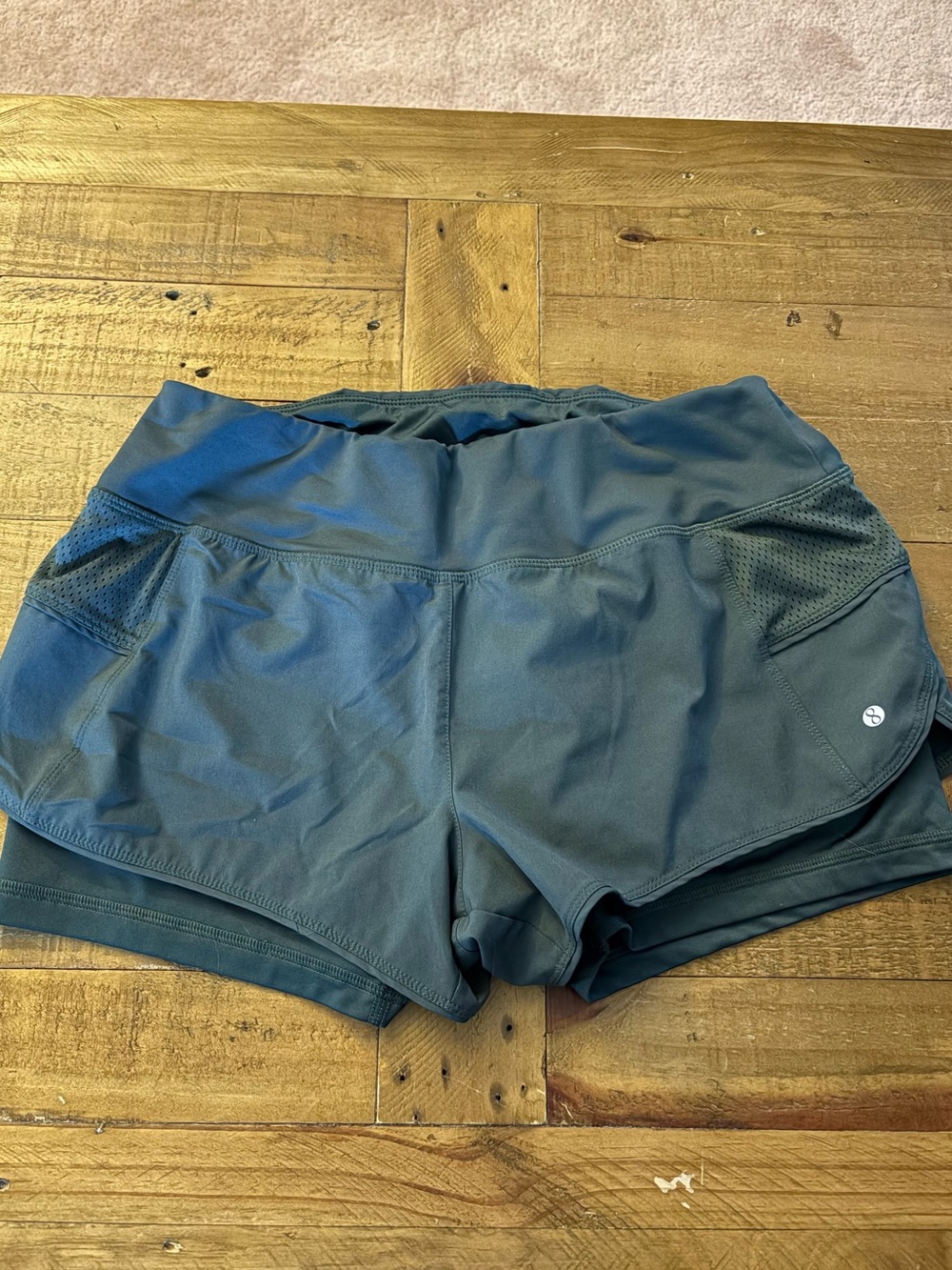 Green Athletic Shorts